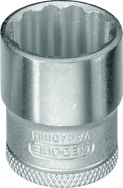 Soquete estriado com encaixe de 3/8", 11 mm, Unit Drive D30