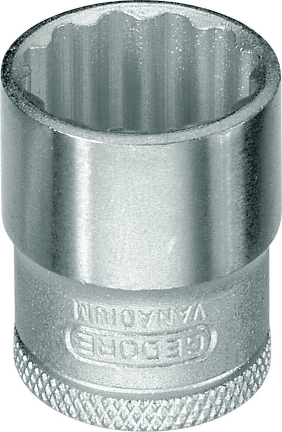 Soquete estriado com encaixe de 3/8", 11 mm, Unit Drive D30