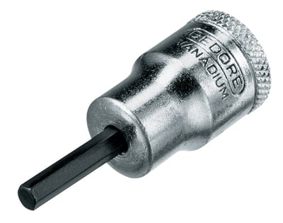 Soquete hexagonal 6,0 mm, encaixe de 3/8", IN30