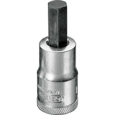 Soquete hexagonal 19,0 mm, encaixe de 1/2", IN19