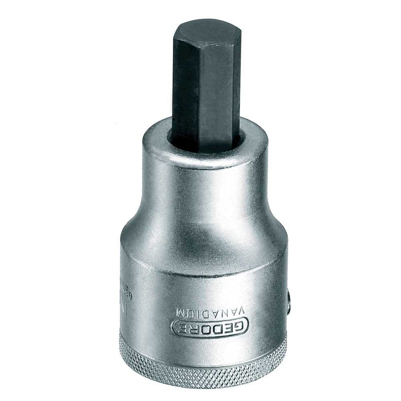 Soquete hexagonal 17,0 mm, encaixe de 3/4", IN32