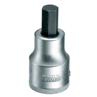 Soquete hexagonal 22,0 mm, encaixe de 3/4", IN32