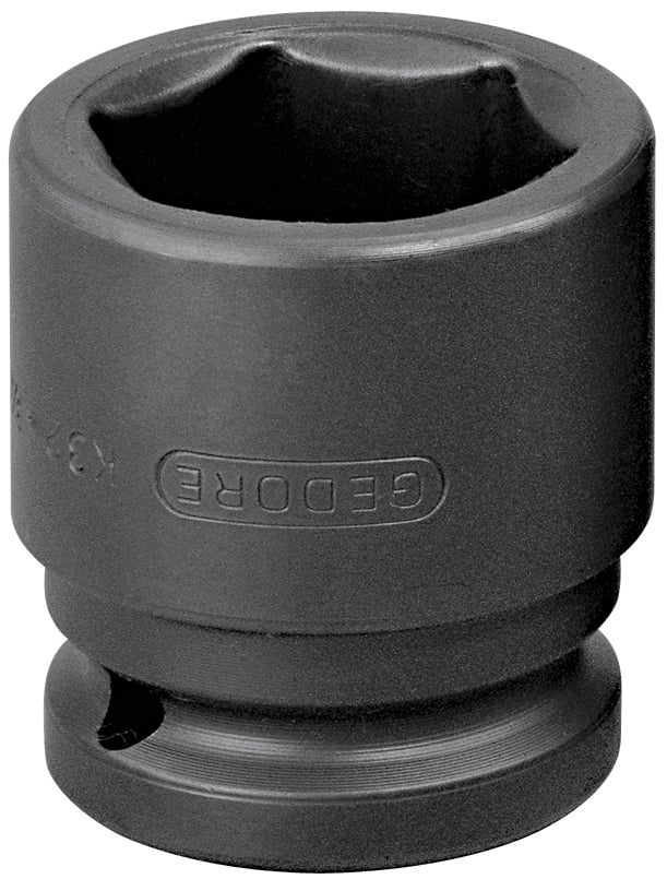 Soquete sextavado de impacto, encaixe de 3/4", 30 mm, 020012
