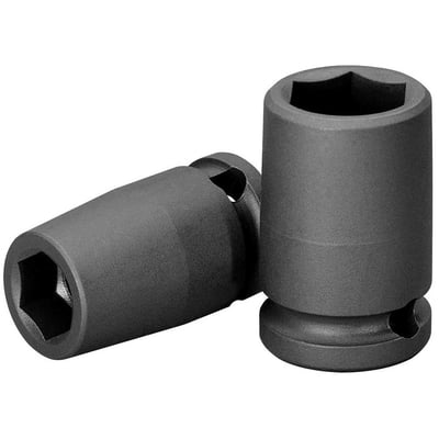 Soquete sextavado de impacto, encaixe de 3/8" x 13,0 mm, 022508