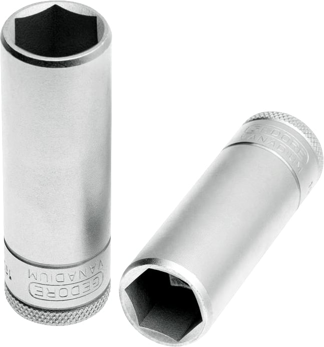 Soquete sextavado longo com encaixe de 1/2", 13 mm, 19L