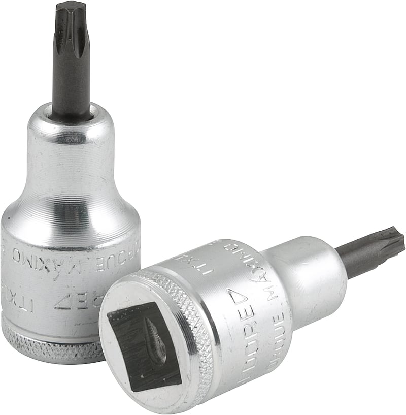 Soquete hexalobular macho, com encaixe de 1/2", ITX19 T-30