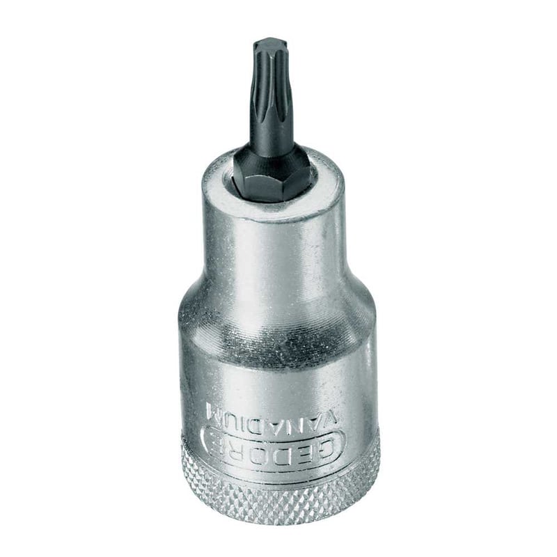 Soquete hexalobular macho, com encaixe de 1/2", ITX19 T-50