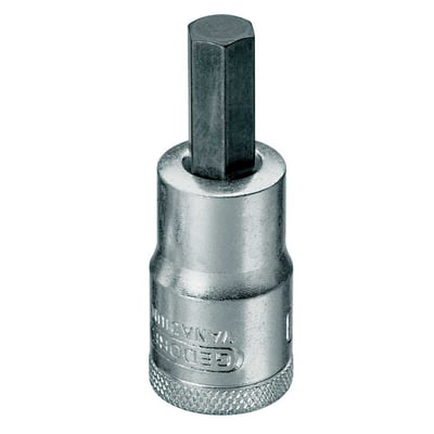 Soquete hexagonal 7/32", encaixe 1/2", IN19