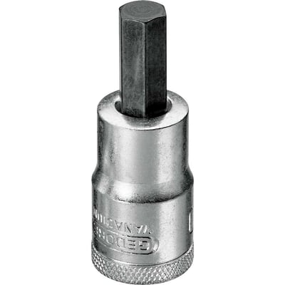 Soquete hexagonal 5/16", encaixe 1/2", IN19