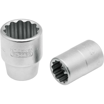 Soquete estriado, com encaixe de 3/4", 3/4"