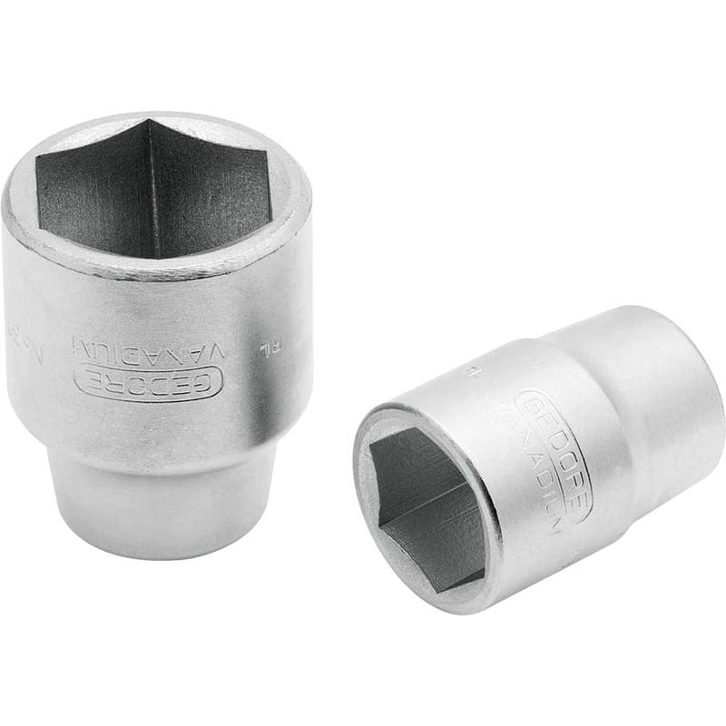 Soquete sextavado com encaixe de 3/4" x 15/16" em aço cromo vanádio