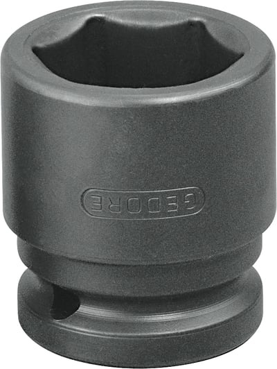 Soquete sextavado de impacto curto, 15/16", com encaixe 1/2", 019068