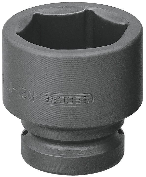 Soquete sextavado de impacto curto, 1.1/2", com encaixe 1", 021065