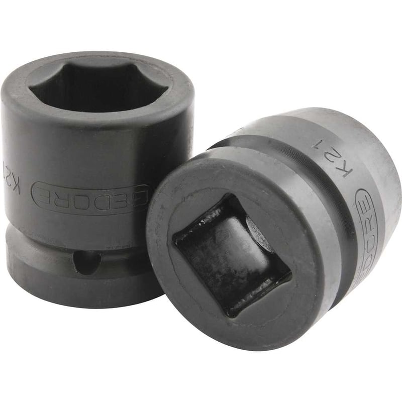 Soquete sextavado de impacto, encaixe de 1" x 33,0 mm, 021027