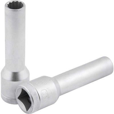 Soquete estriado longo 10 mm, com encaixe de 1/2", 015705