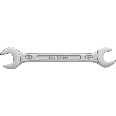 Chave fixa, 10 mm x 11mm, aço especial, niquelado e cromado, S05121011 3370002