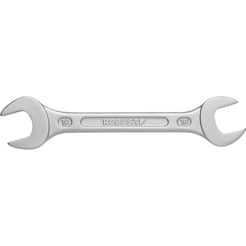 Chave fixa, 18 mm x 19mm, aço especial, niquelado e cromado, S05121819 3370006