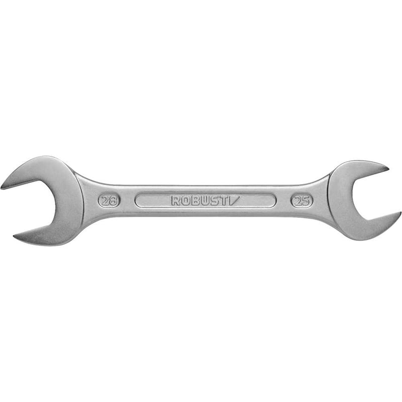Chave fixa, 25 mm x 28mm, aço especial, niquelado e cromado, S05122528 3370010