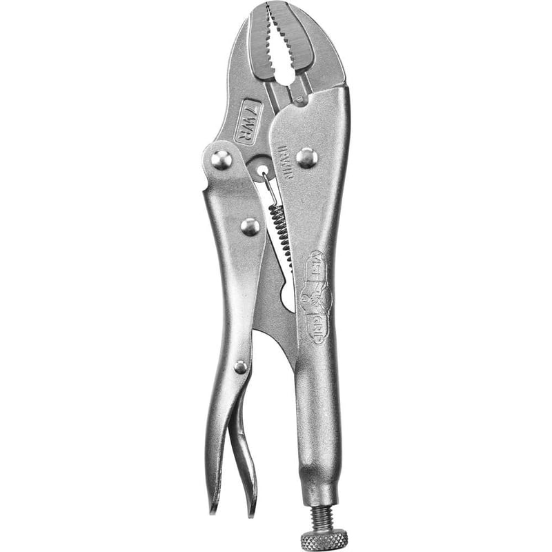 Alicate de pressão, 7", mordente curvo, 702L3