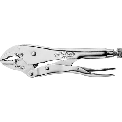 Alicate de pressão, 10", mordente curvo, 502L3