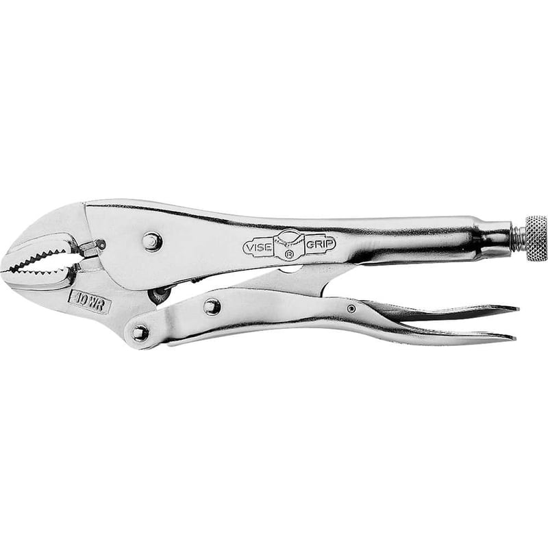 Alicate de pressão, 10", mordente curvo, 502L3