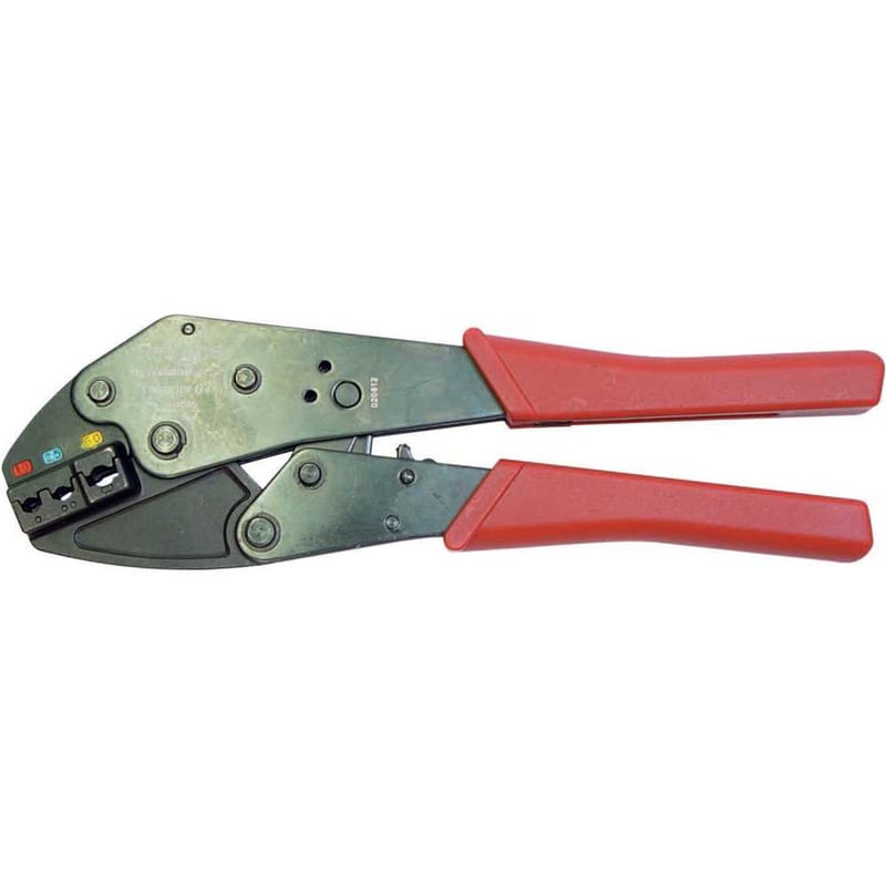 Alicate crimpador para terminais, pré-isolado, 0,50 mm² a 6,0 mm², CRIMPER 6I