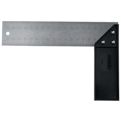 Esquadro 12", cabo plástico, 46-040S, THRIFTY