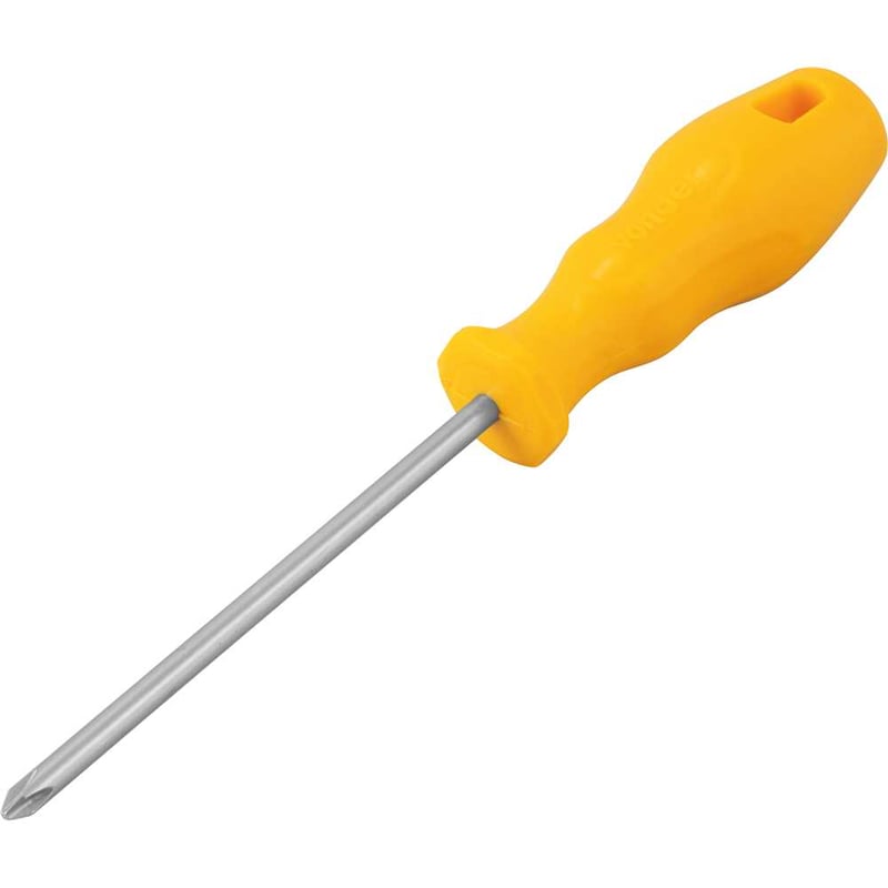 Chave phillips 1/4" x 5", aço cromo vanádio, com ponta magnetizada