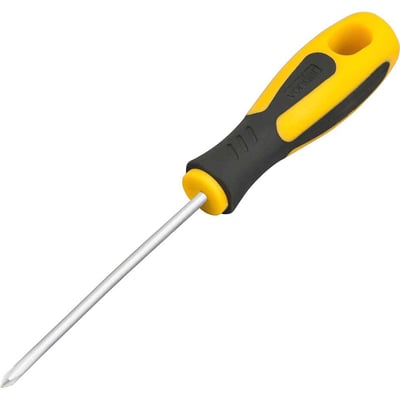 Chave phillips 1/8" x 3", aço cromo vanádio, cabo emborrachado, com ponta magnetizada VONDER PLUS