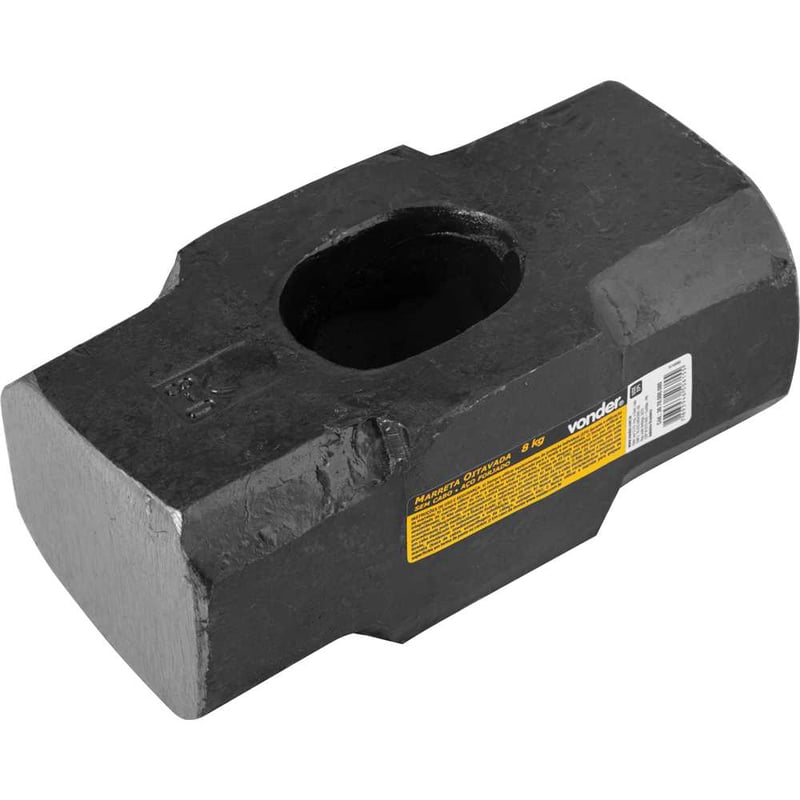 Marreta oitavada 8 kg sem cabo