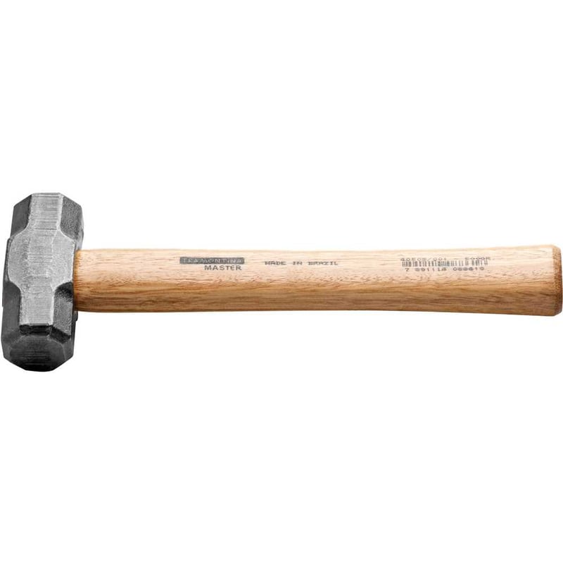 Marreta oitavada, 1,0 kg, basic com cabo de madeira, TRAMONTINA