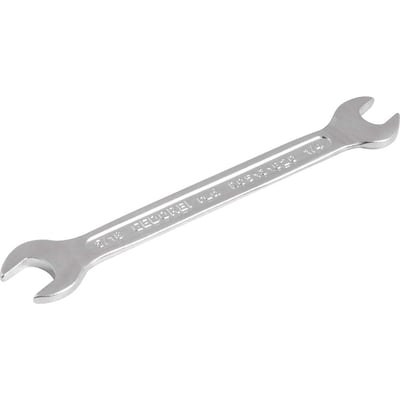 Chave fixa, 1/4" x 5/16", aço cromo vanádio, niquelado e cromado