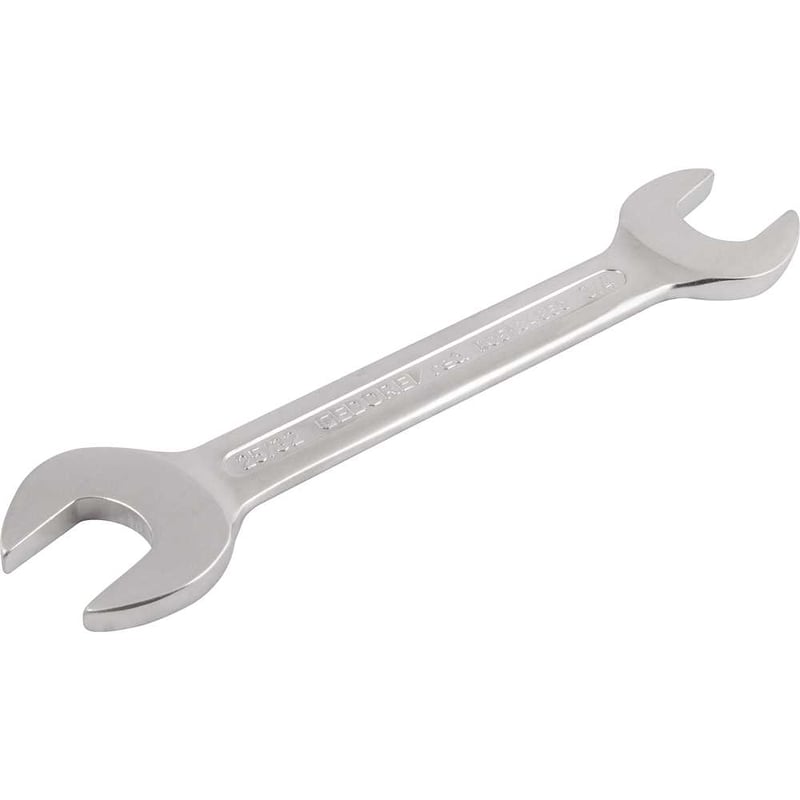 Chave fixa 3/4" x 25/32", aço cromo vanádio, niquelado e cromado
