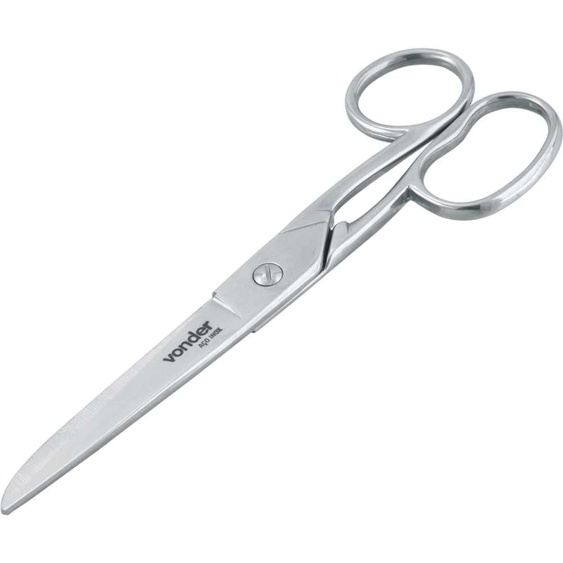 Tesoura para alfaiate, 17 cm, metálica