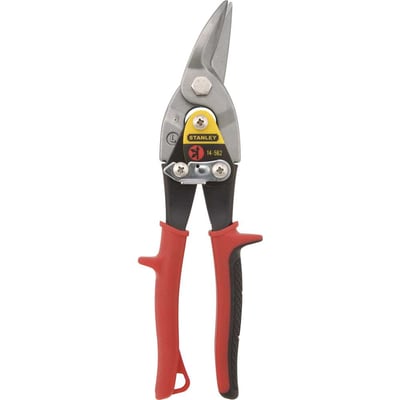 Tesoura 10", para chapas, modelo aviação, corte à esquerda