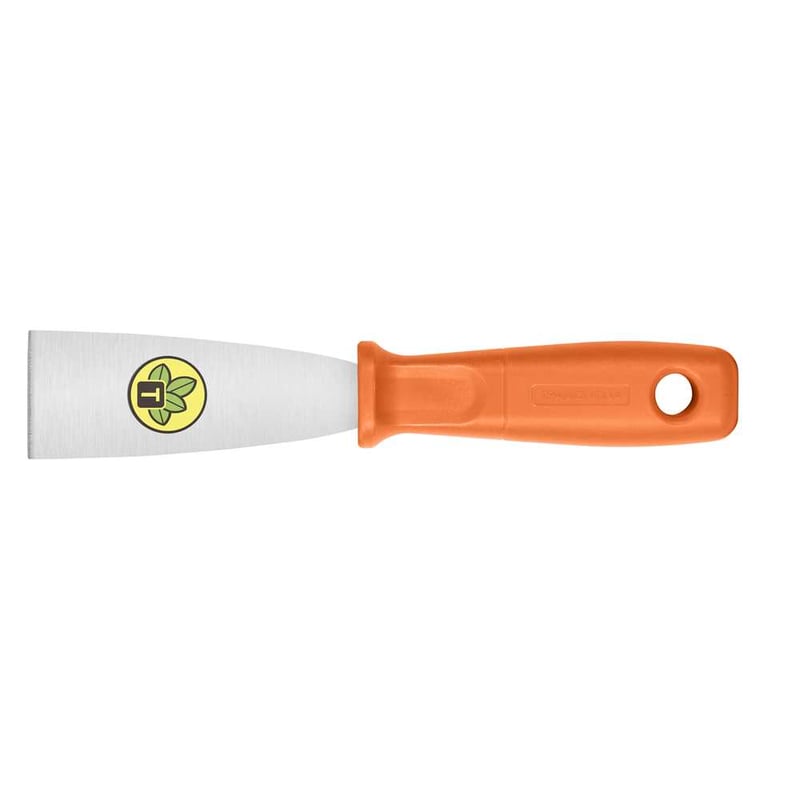 Espátula de aço, 4 cm, com cabo plástico, 77395045
