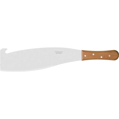 Facão para cana 14", lâmina de aço carbono 1,27 mm, cabo de madeira, 26652014 TRAMONTINA