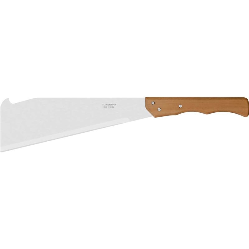 Facão para cana 15", lâmina de aço carbono 1,27 mm, cabo de madeira, 26656015 TRAMONTINA