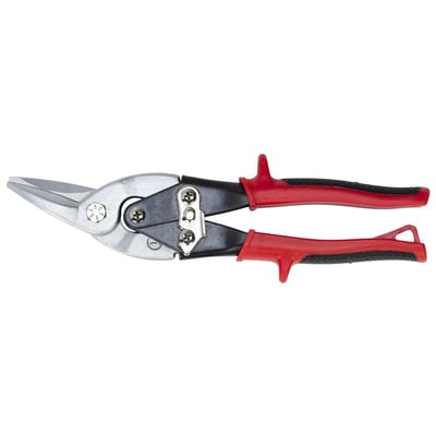 Tesoura 10", para chapas, modelo aviação, corte à direita