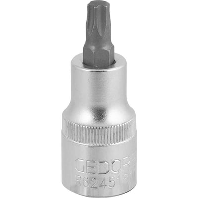 Soquete hexalobular macho, com encaixe de 1/2", T-40