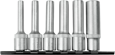 Jogo de soquetes hexalobular longo, encaixe de 3/8", 6 peças, R51208106