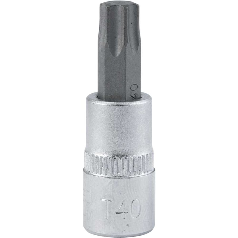 Soquete hexalobular macho, com encaixe de 1/4", TX T-40