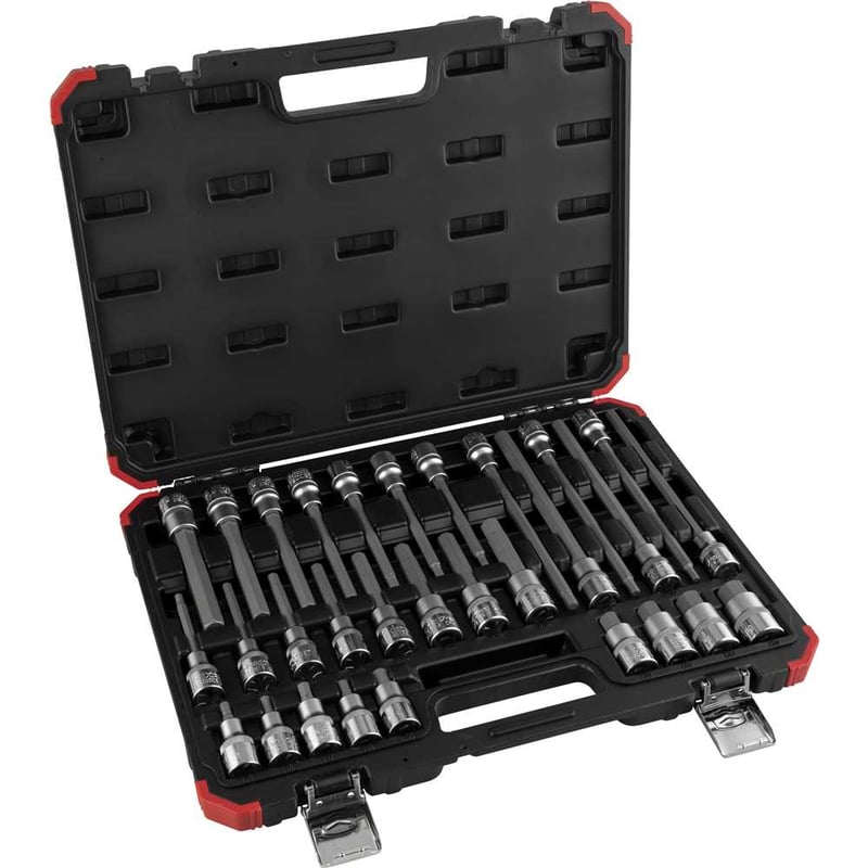 Jogo de soquetes allen, encaixe 1/2", 5 mm a 19 mm, R68003030