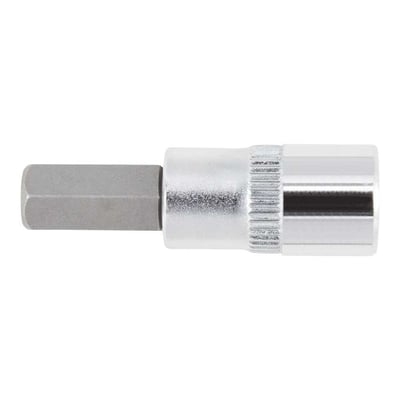 Soquete hexagonal 5,0 mm, encaixe de 1/4"