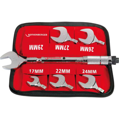 Chave dinamométrica com cabeça intercambiável, 10 N.m a 70 N.m, 175001