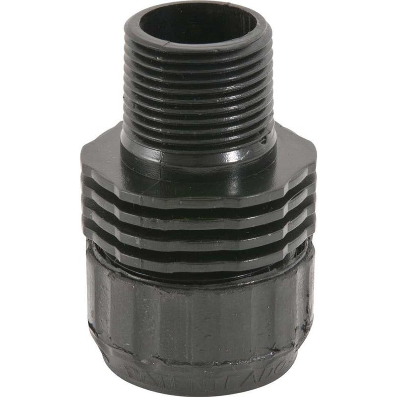 Adaptador para mangueira 3/4" com rosca macho 3/4", 1505/20124, IMPLEBRAS IRRIGAÇÃO