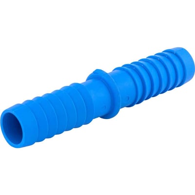 Emenda, união interna para mangueira 1/2", polipropileno azul, U51ZN, REBOUÇAS