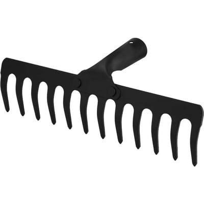 Ancinho com 12 dentes, sem cabo
