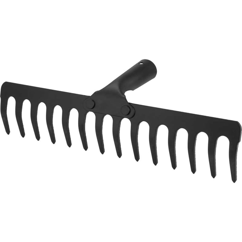 Ancinho com 14 dentes, sem cabo