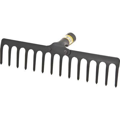 Ancinho com 14 dentes, sem cabo